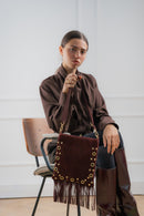 Sac A Bandouliere Kyro - Bordeaux