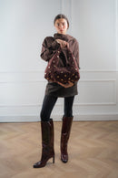 Sac A Bandouliere Lenyx - Bordeaux