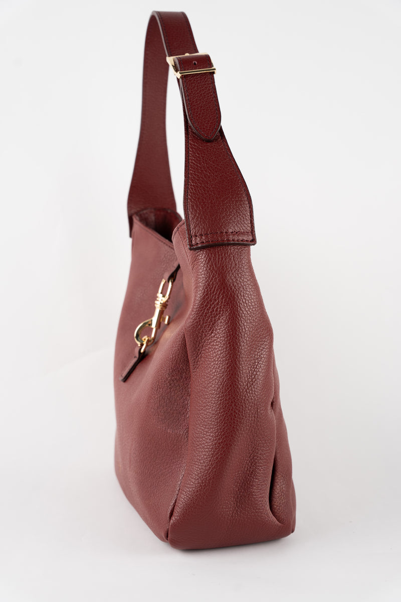 Sac A Bandouliere Lexid - Bordeaux