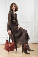 Sac A Bandouliere Lexi - Bordeaux