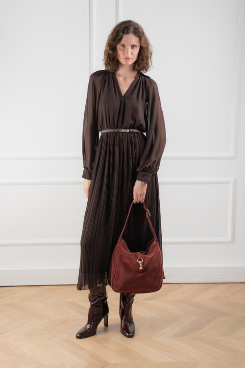 Sac A Bandouliere Lexi - Bordeaux