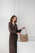 Sac à Bandoulière - Lexi - Taupe
