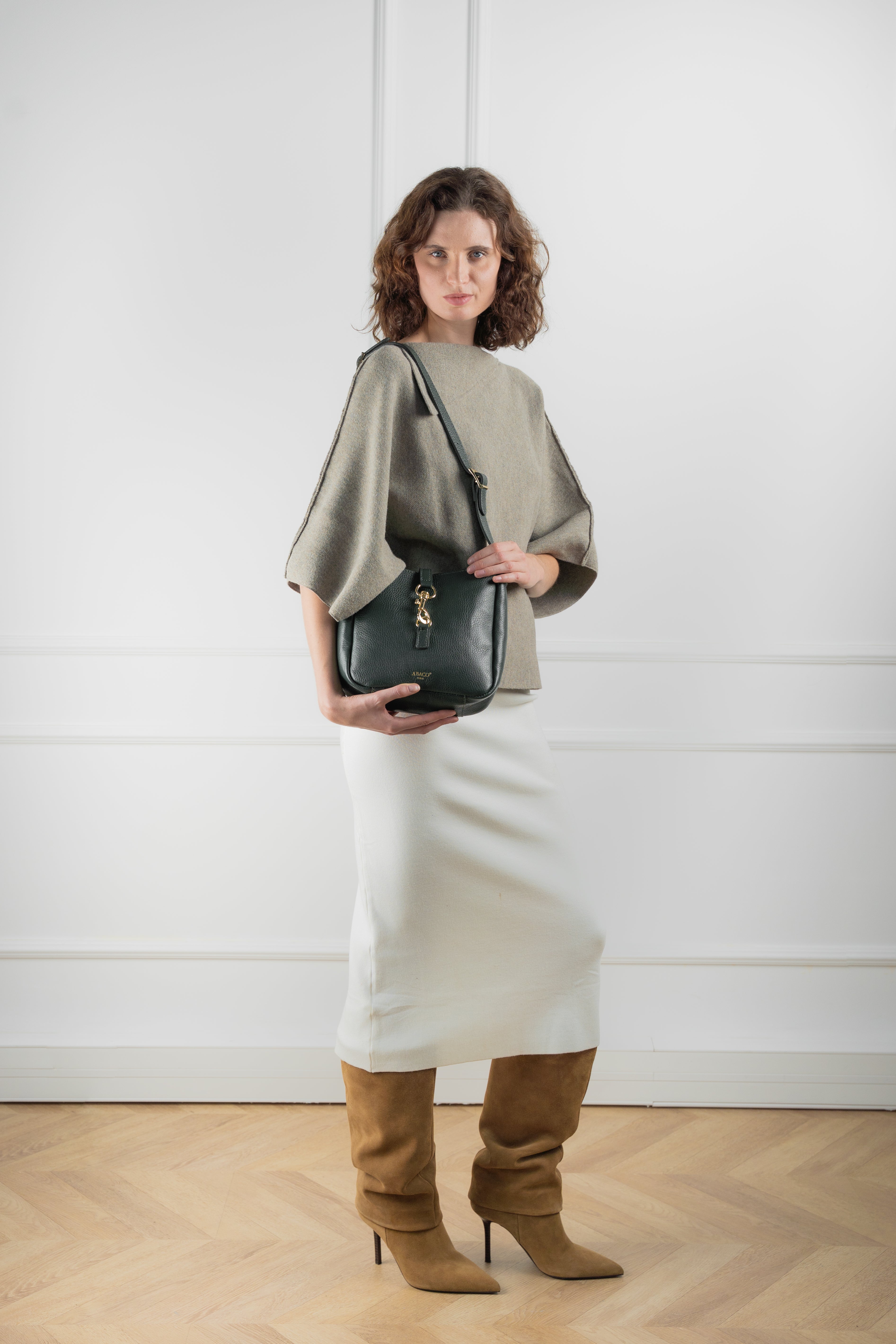 Bolso de hombro Lex - Verde