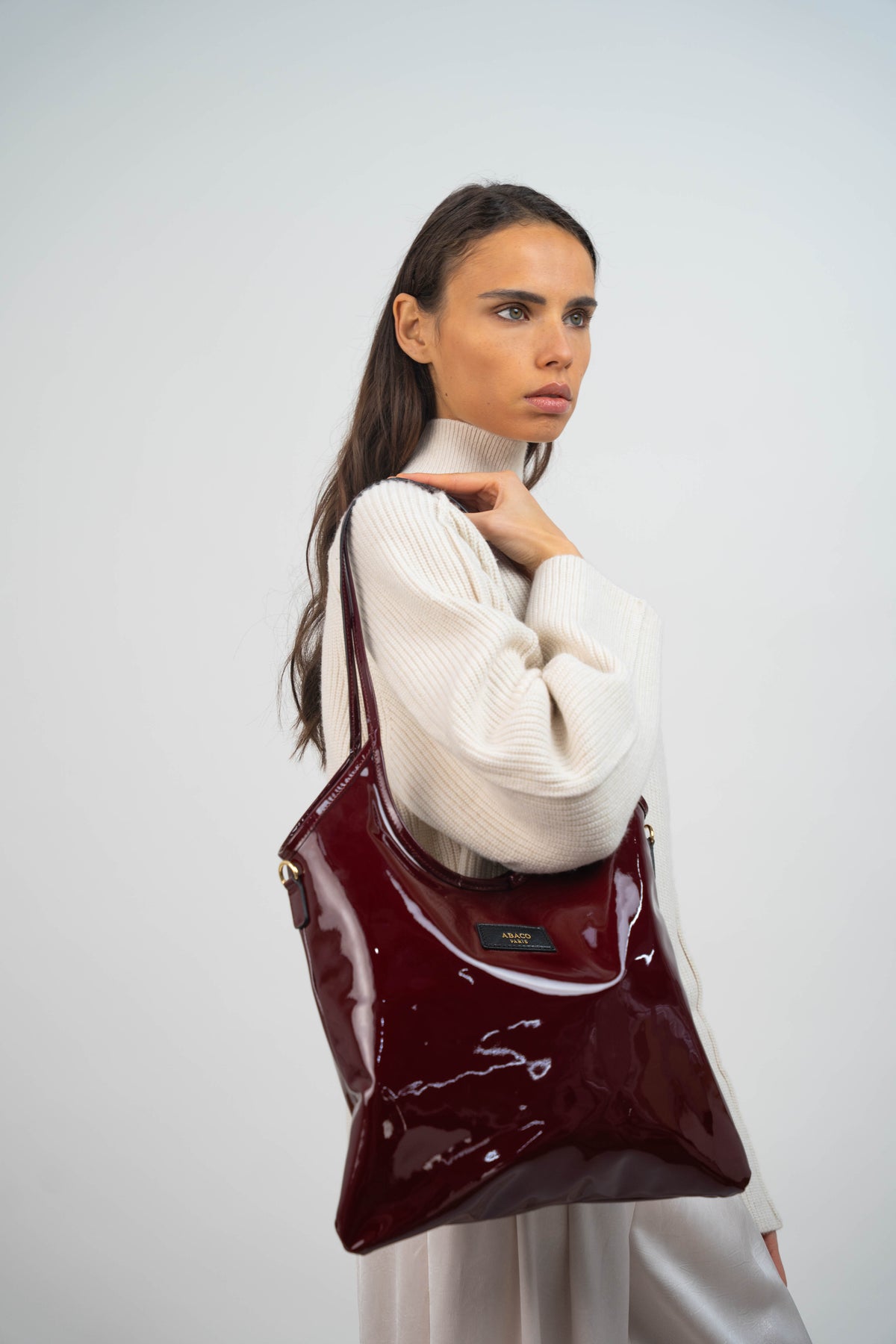 Bolso de hombro - Neven - Rojo oscuro