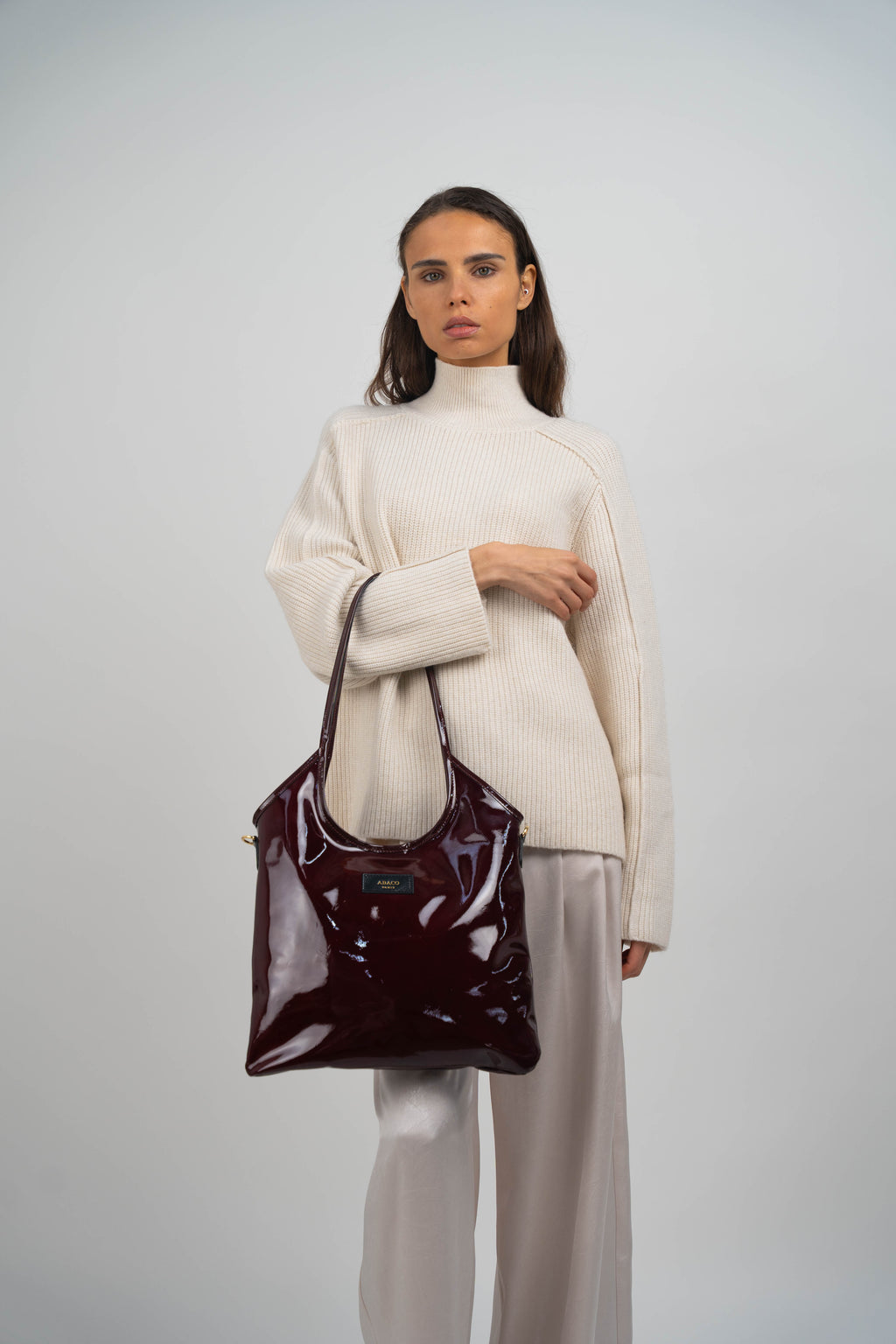 Bolso de hombro - Neven - Rojo oscuro