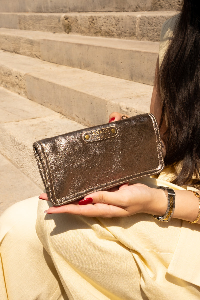 Portefeuille Nina - Bronze Brillant
