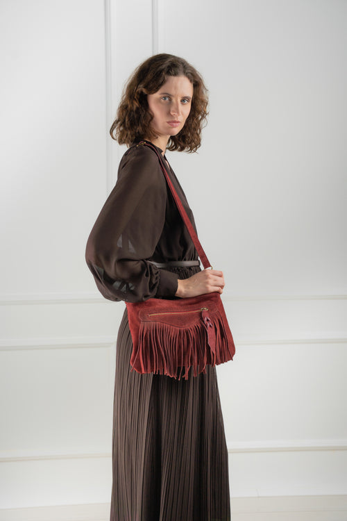 Sac A Bandouliere Nox - Bordeaux