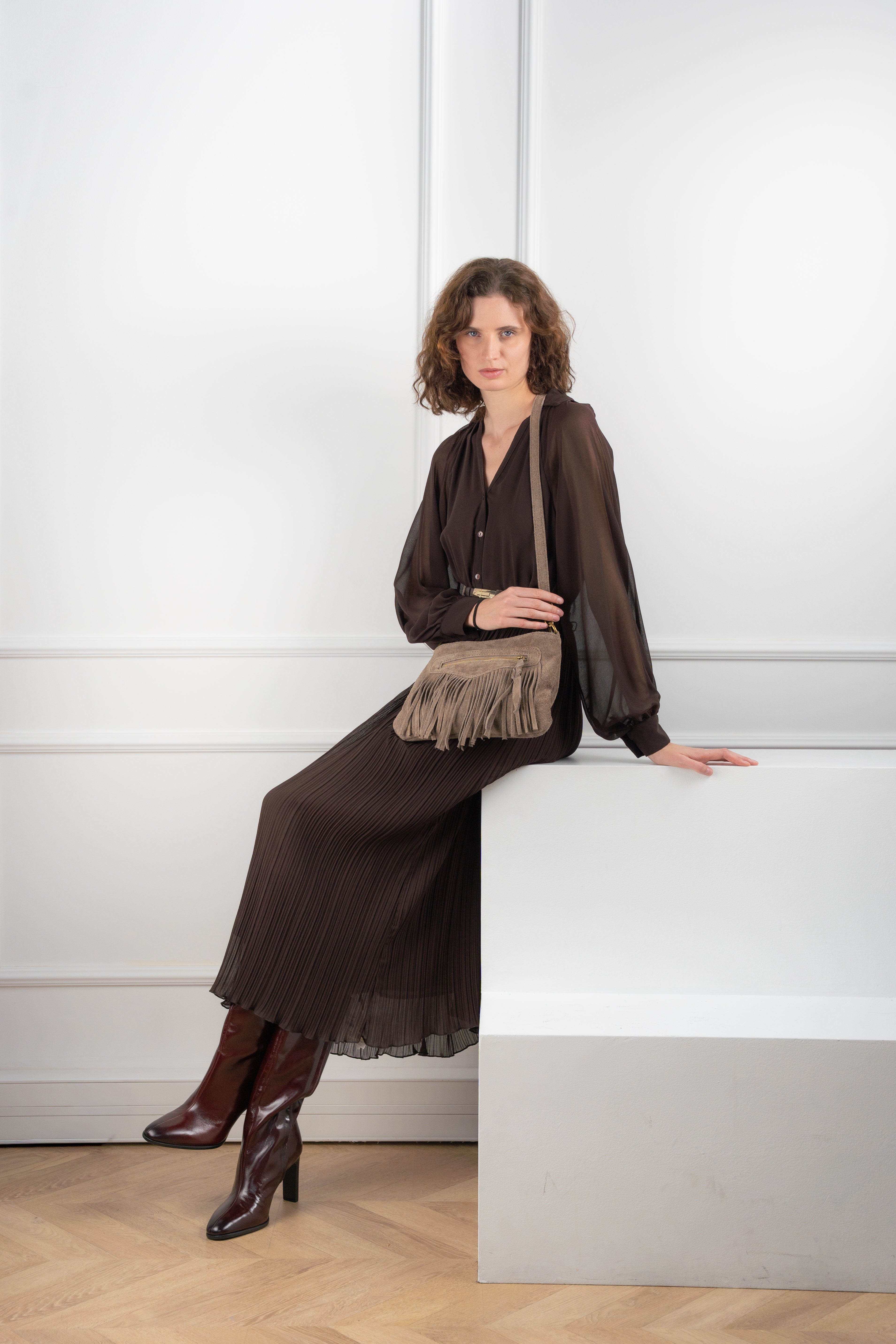 Nox Shoulder Bag - Taupe