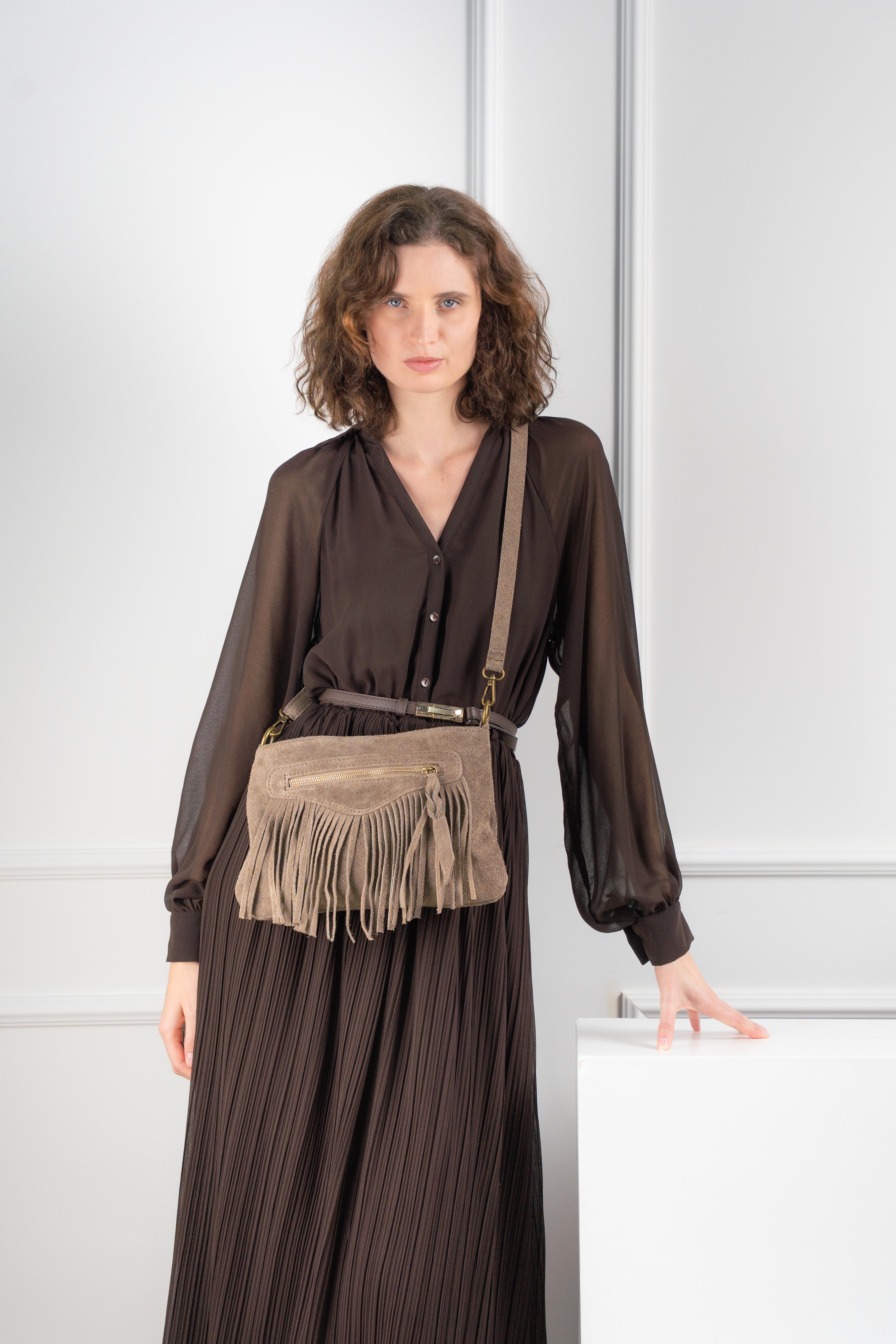 Nox Shoulder Bag - Taupe