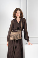 Sac A Bandouliere Nox - Taupe