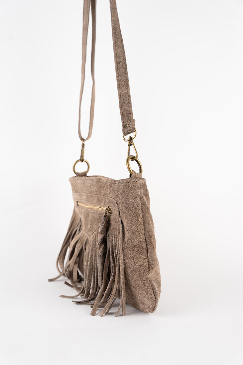 Sac A Bandouliere Nox - Taupe