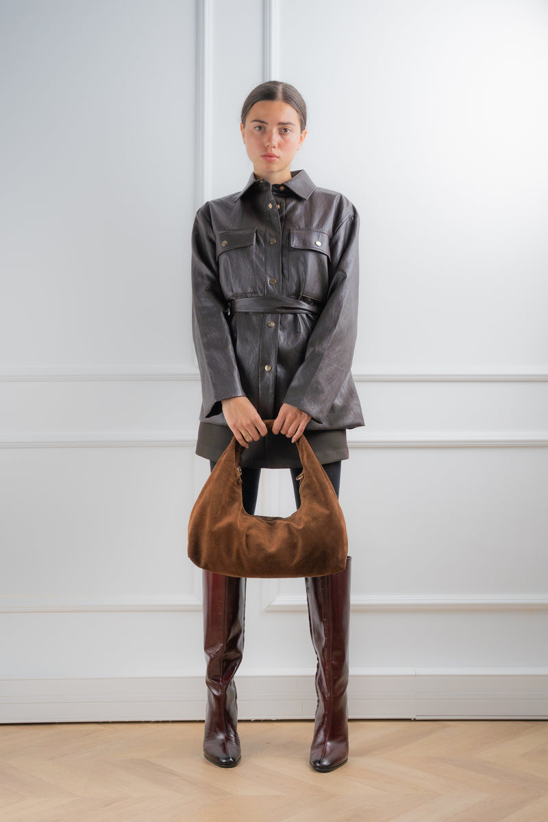 Sac A Bandouliere Raze - Marron