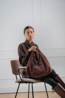 Sac A Bandouliere Raze - Bordeaux