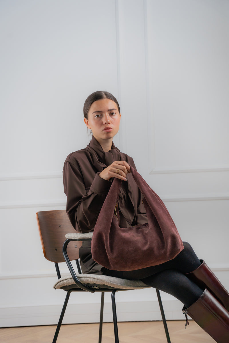 Sac A Bandouliere Raze - Bordeaux