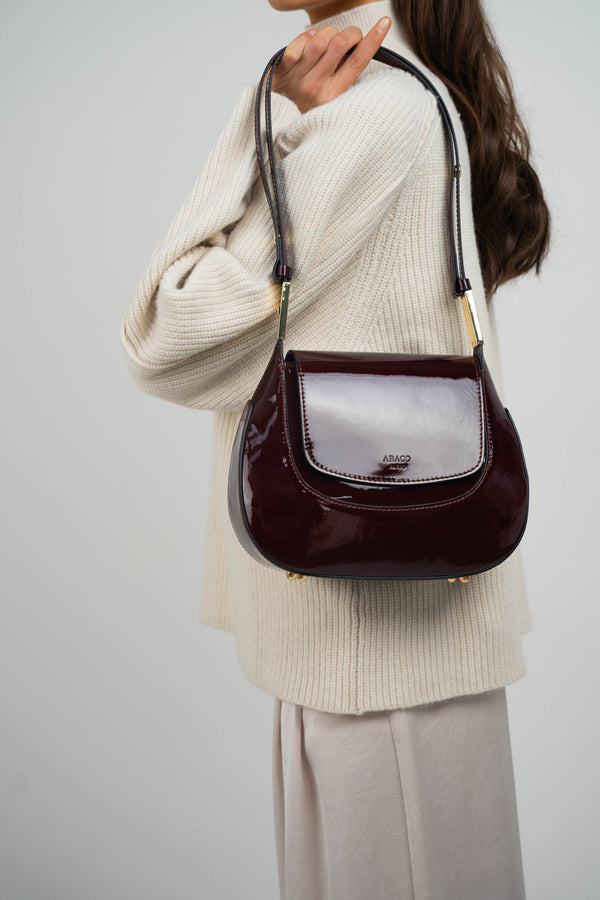 Shoulder Bag - Wayne - Burgundy