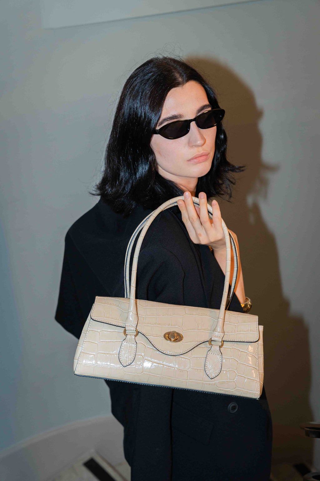 Briar Shoulder Bag - Beige