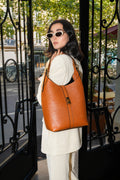 Jora Shoulder Bag - Camel