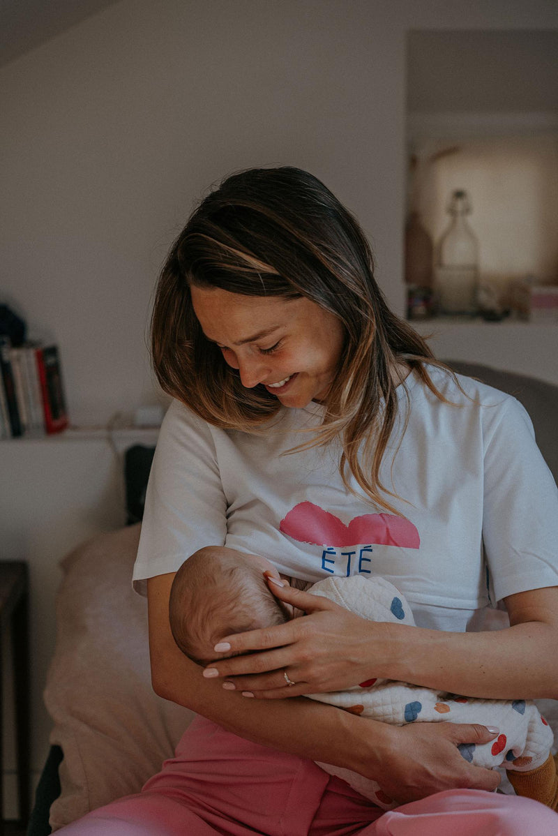 Eté - Le Tee-Shirt D'Allaitement