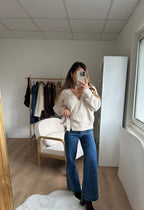 Cárdigan con lazo Chloé beige
