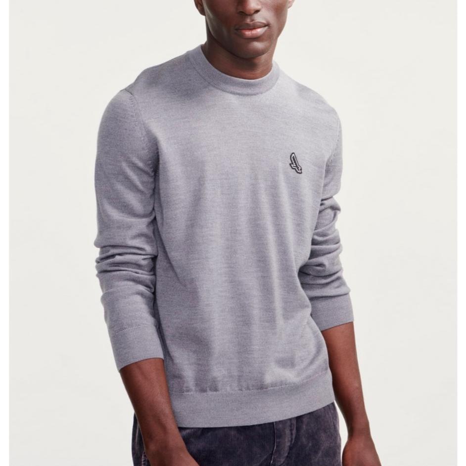 Jersey - Gris jaspeado - Hombre