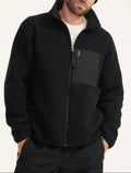 Polaire Zip Intégral - Noir - Homme