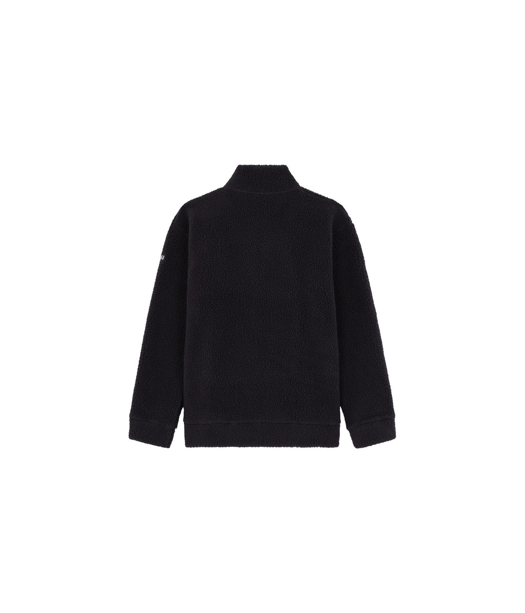 Polaire 1/2 Zip - Noir - Homme