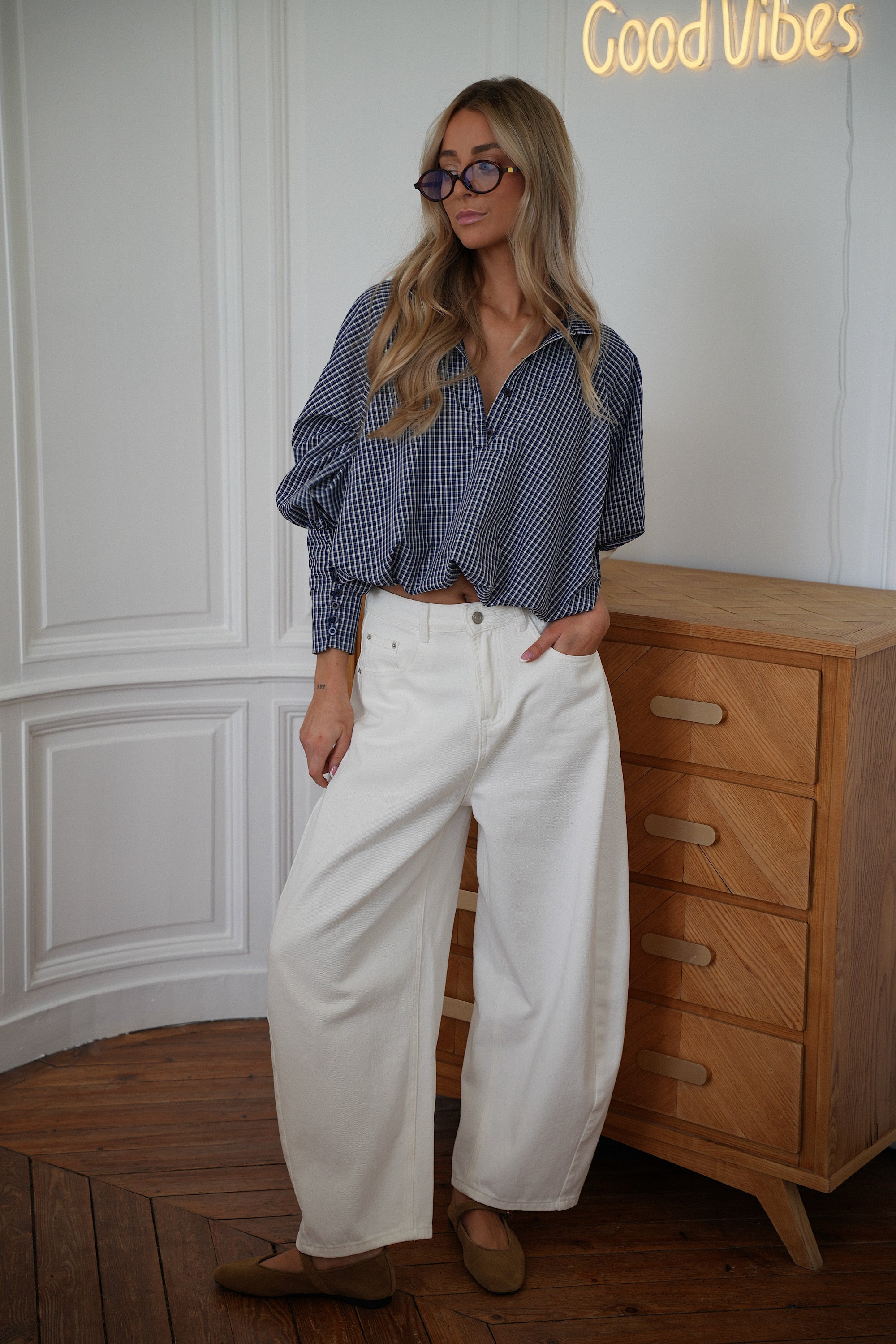 Izabel Blanc - Loose Jeans
