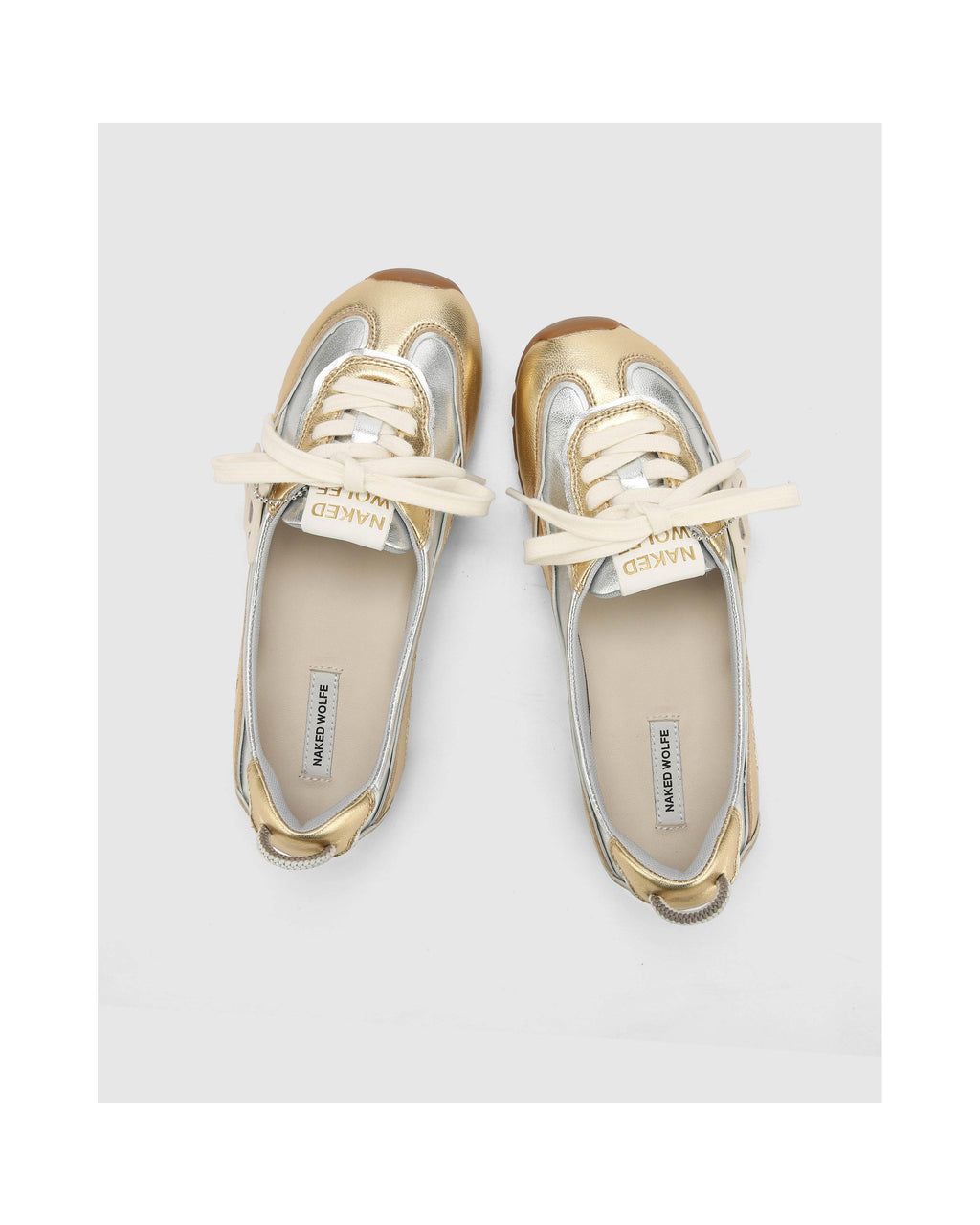 Ballerines Absolute - Argenté/Doré - Femme