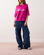 Pull Col R Mcr 3/4 Elea - Wonder Lollipop - 100% Cachemire 12Gg - Femme