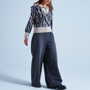 Absolut Cashmere - Zebre Mago Long Sleeve High Neck Sweater - Zebre Greige - Women
