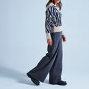 Absolut Cashmere - Zebre Mago Long Sleeve High Neck Sweater - Zebre Greige - Women