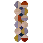 Mia Ellipse Wool Runner Rug