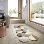 Mia Ellipse Wool Runner Rug