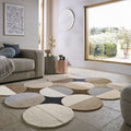 Mia Ellipse Wool Rug