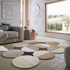 Mia Ellipse Wool Rug