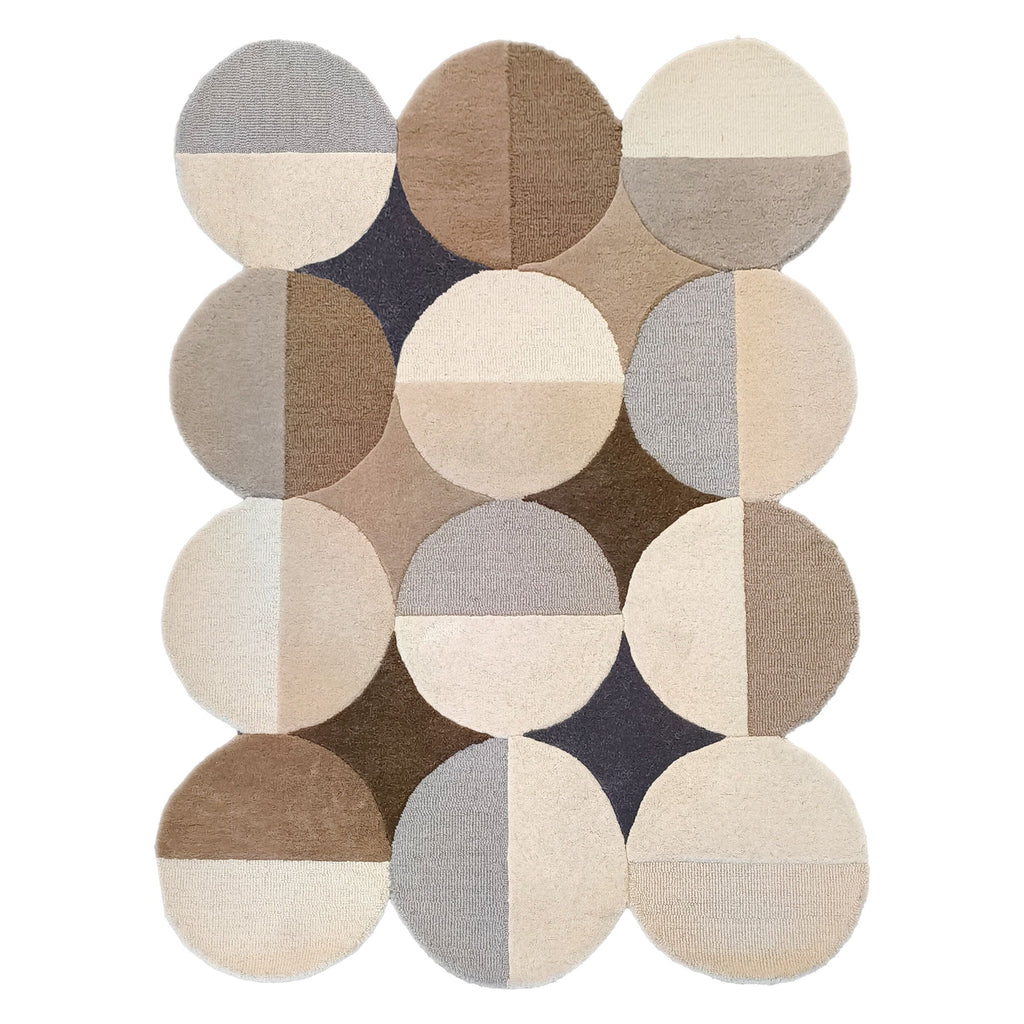 Mia Ellipse Wool Rug