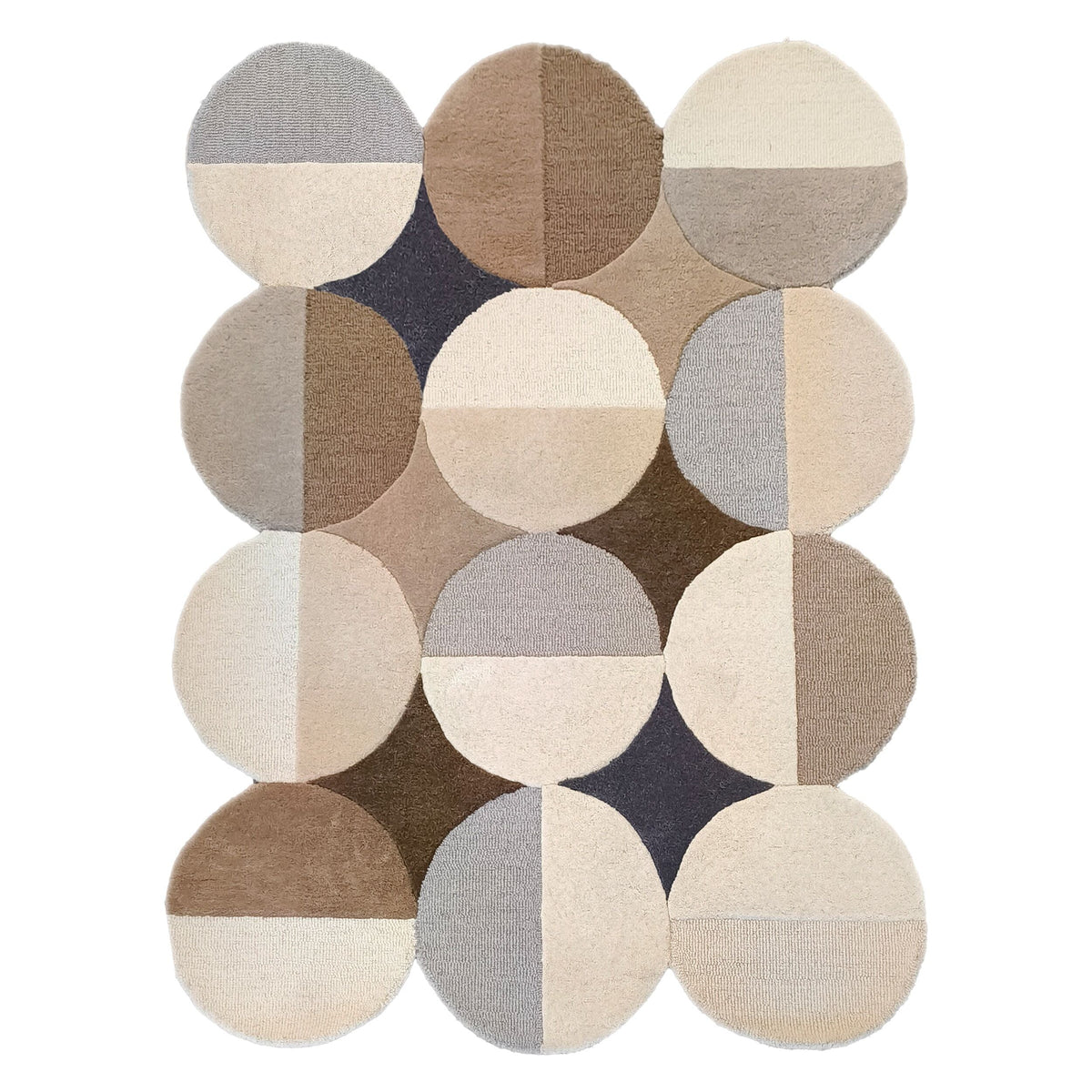 Mia Ellipse Wool Rug