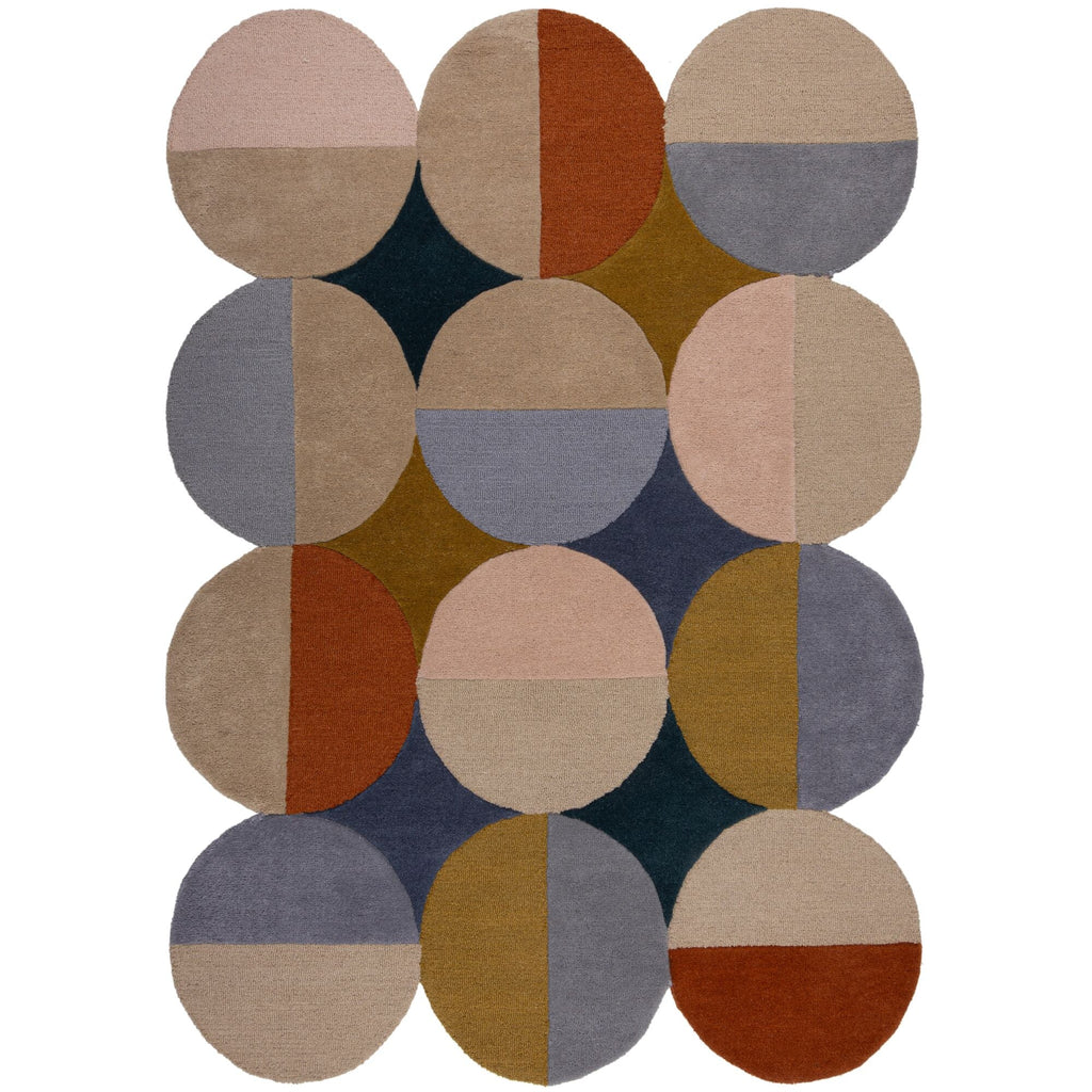 Mia Ellipse Wool Rug