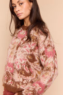 Pull Abstract - Beige