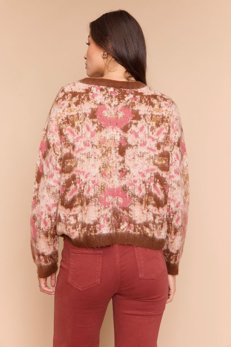 Pull Abstract - Beige