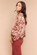 Pull Abstract - Beige