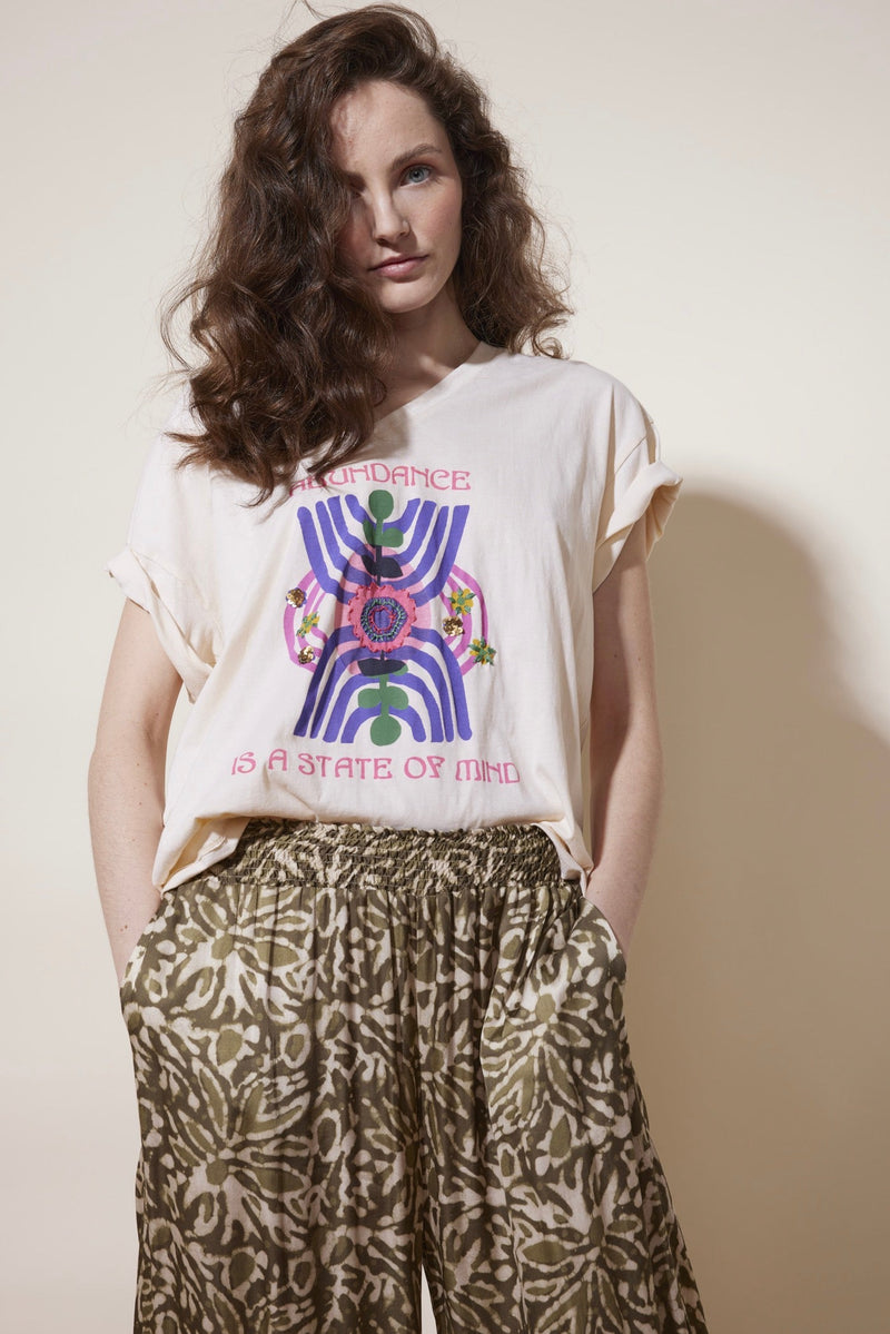 T-Shirt Abundance - Nude