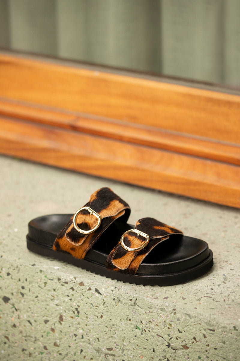 Sandalia Leo Grande con Doble Hebilla