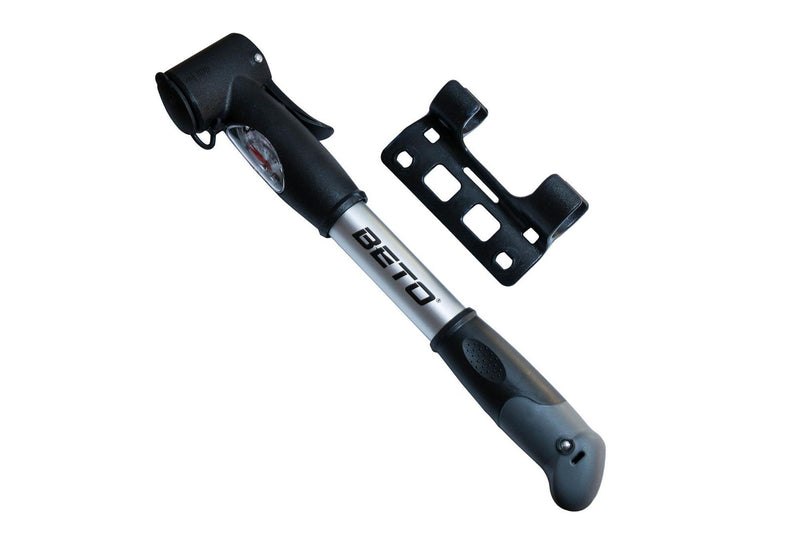 Pompe Vélo Télescopique Avec Manomètre