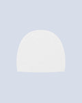 Billy rolled-edge beanie - White - 100% 12-gauge Cashmere - Unisex