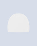 Gorro Billy Rolled Finish - Blanco - 100% Cachemira 12Gg - Mixto