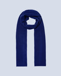 Jordan Rolled-Edge Scarf - Nautical - 100% Cashmere 12Gg - Unisex
