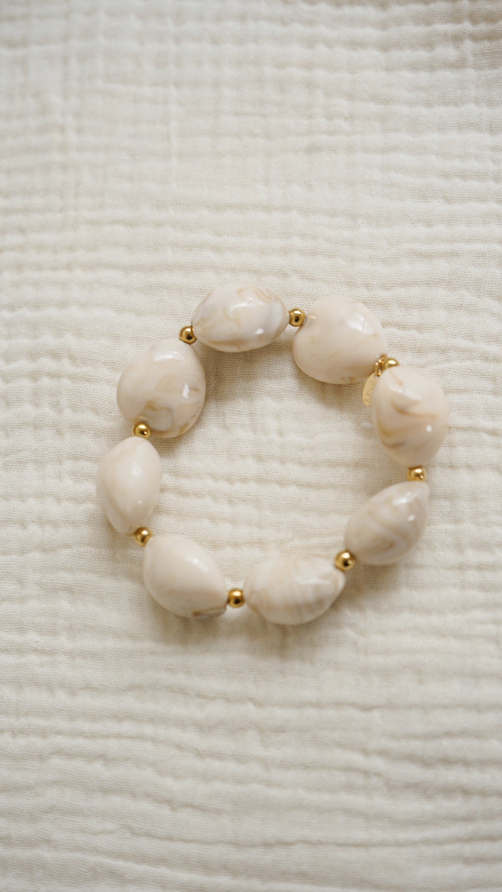 Bracelet Solal Taupe Nacré