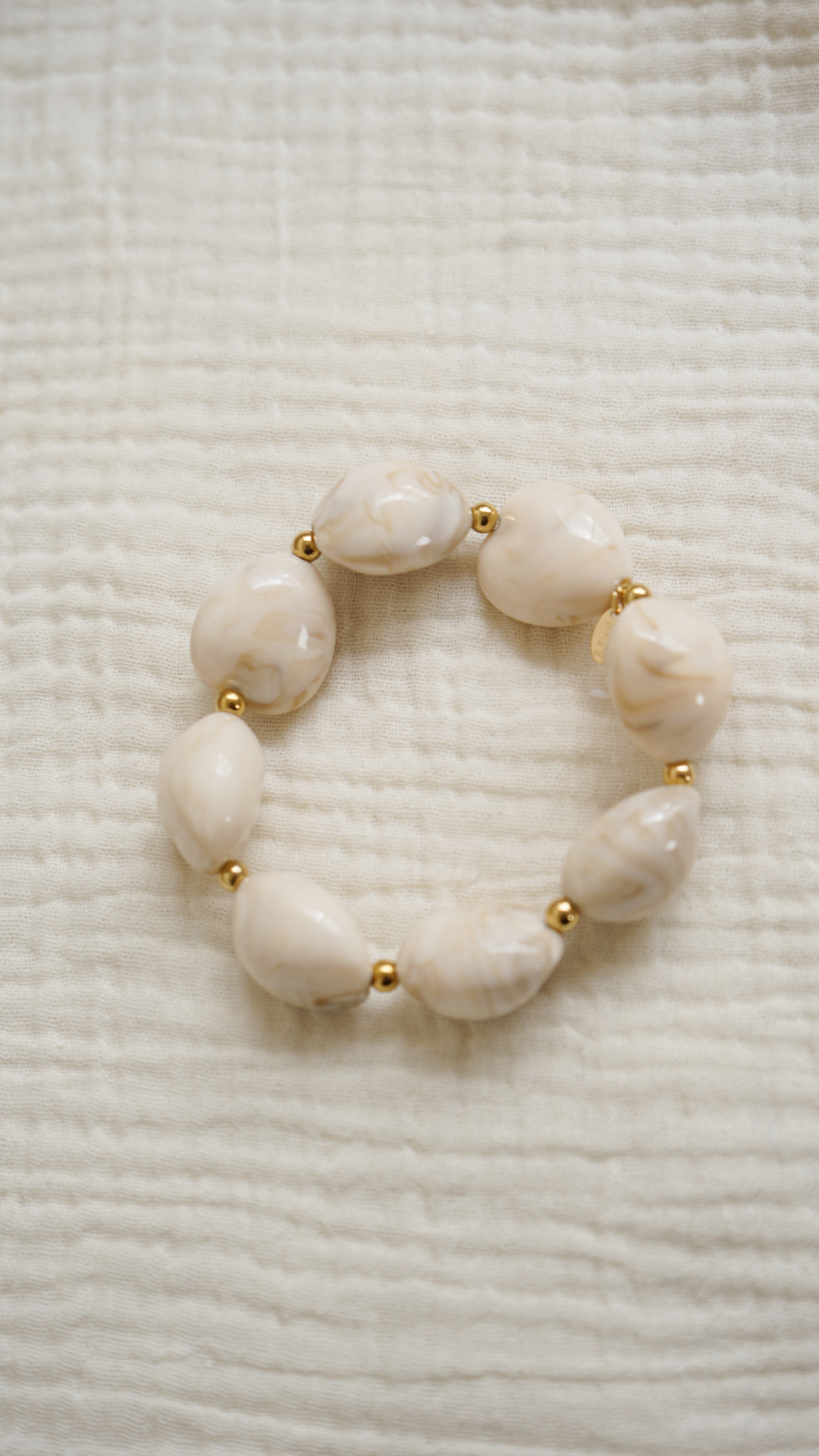 Bracelet Solal Taupe Nacré