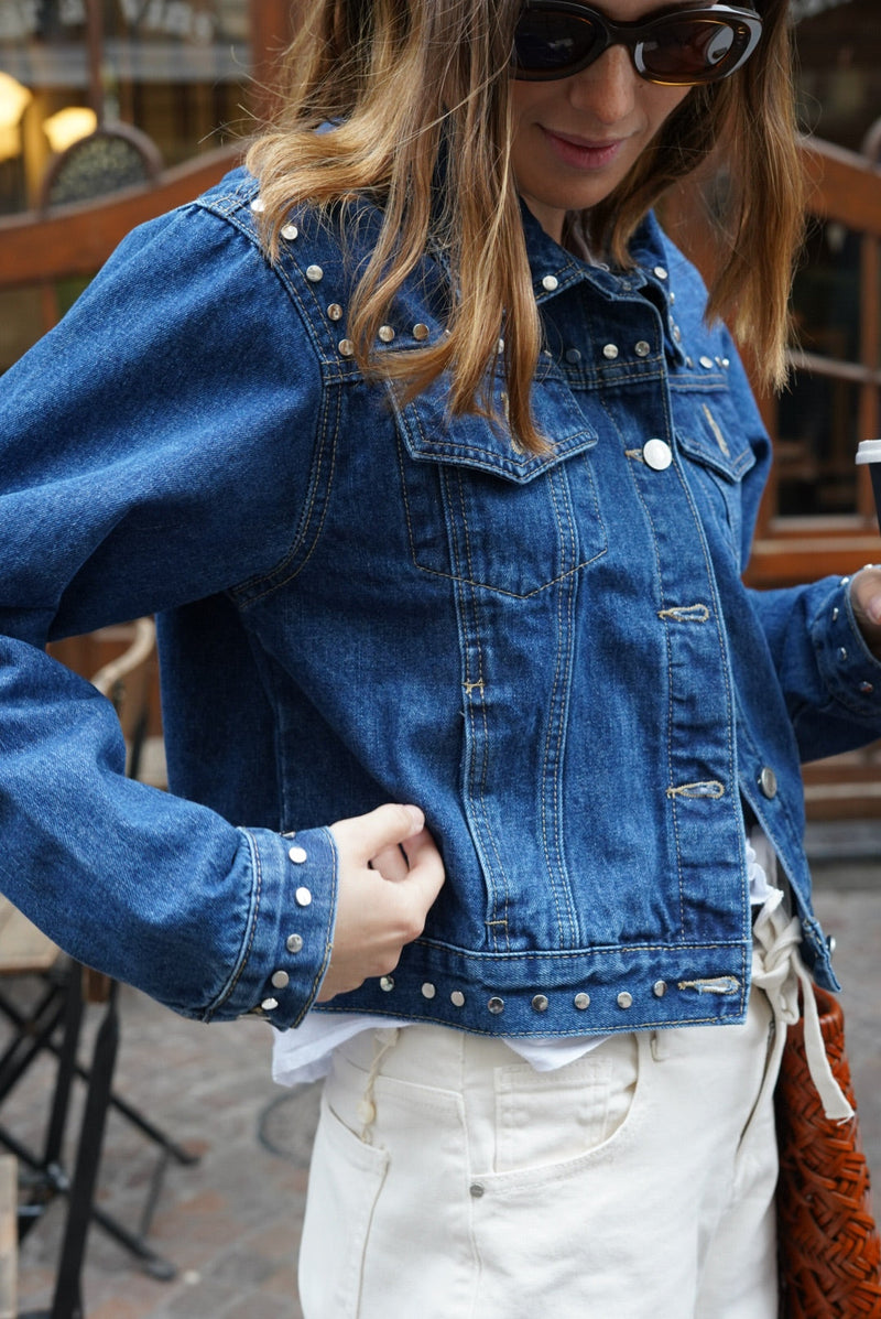 Veste Thelma Denim Bleu